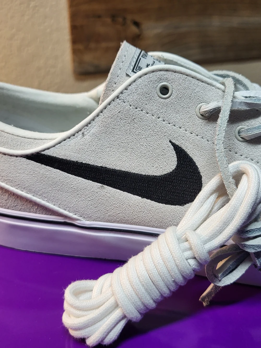*NEW* Nike SB Zoom Stefan Janoski OG+ Summit White Black Size Men’s 8 Women 9.5